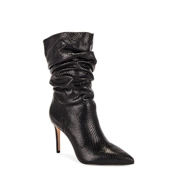 SCHUTZ Shoes - Schutz Ashlee Boot in Black 10 Women's Mid Calf High Heels